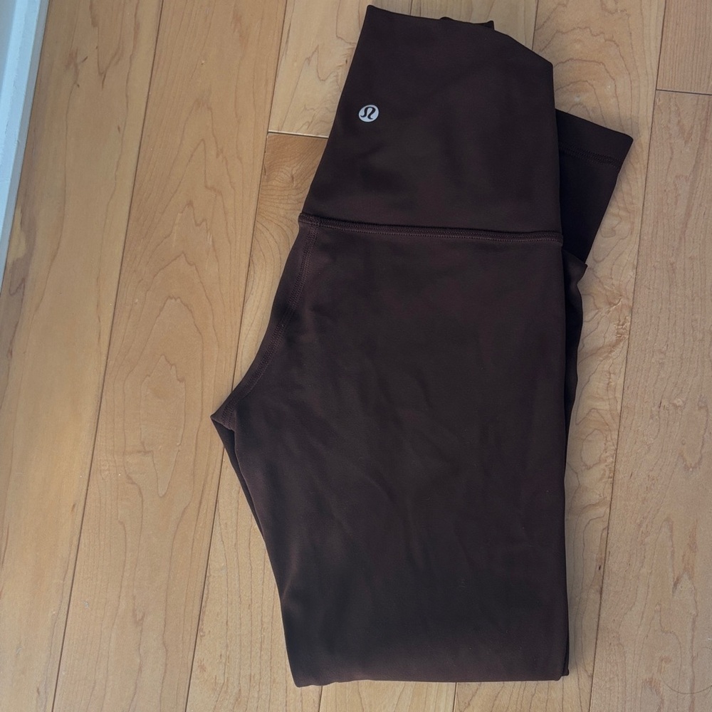 lululemon Align leggings  Lava Cake 25”